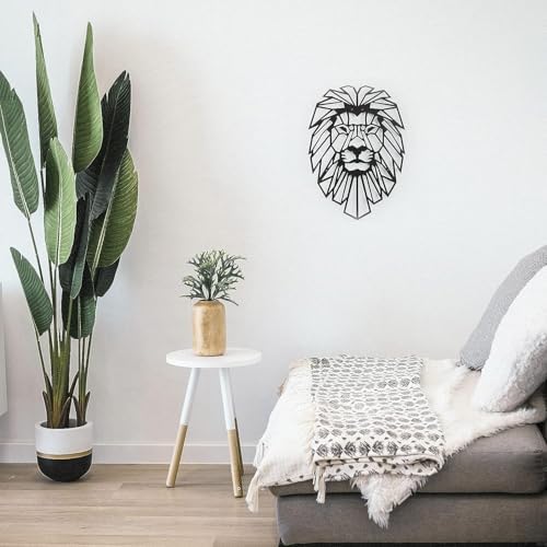 Keluly Lion Wall Decoration 43 x 31 x 15 cm
