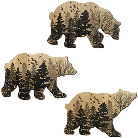 WAIU Trio Wildlife Wall Hanging Decor Set
