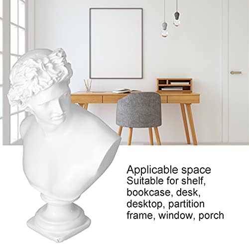 David Statue Decor Greek Resin Sculpture for Home