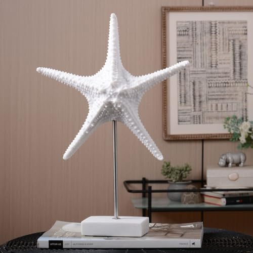 HAUCOZE 165 Inch Starfish Sculpture Home Decor Figurine