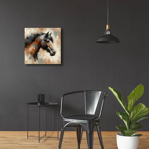 Epic Art Brown Horse 2 Acrylic Wall Art 24x24