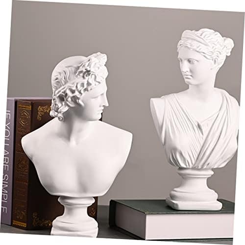David Head Resin Statue 19x14x31cm Modern Decor
