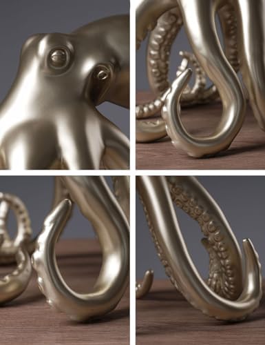 Abstract Octopus Sculpture Modern Art Decor Statue