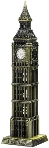 Gatuida Big Statue Metal Building Model London Table Decor