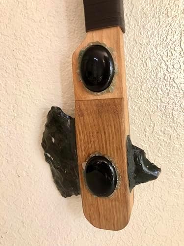 Handcrafted Wooden Aztec Macuahuitl Replica Wall Art