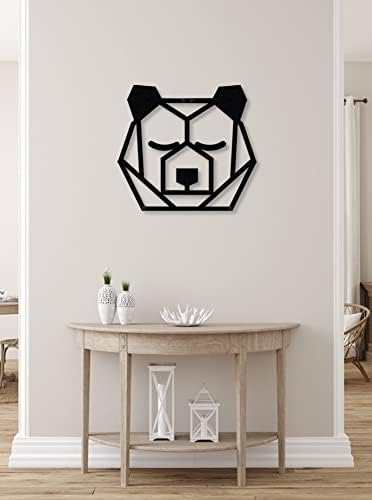 RUBIGA Bear Metal Wall Decor Sculpture