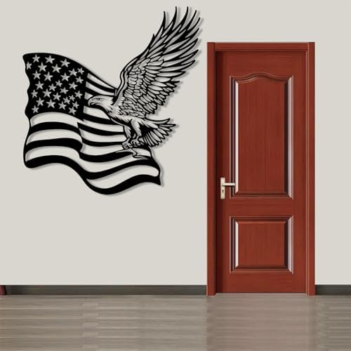 Patriotic Eagle Wall Art Boho Style Decor