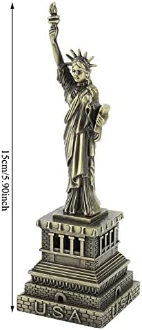 Jwthee Statue of Liberty 59 Inches Metal Model Decor