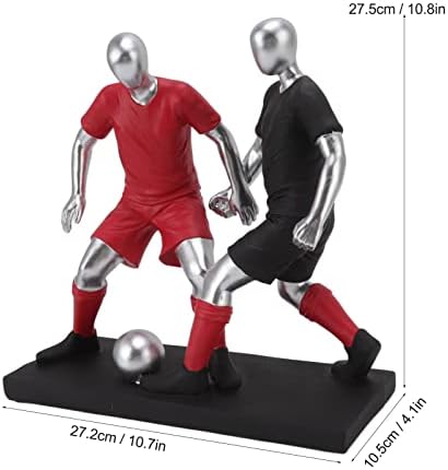 RXMORI Resin Football Player Statue Modern Home Decor