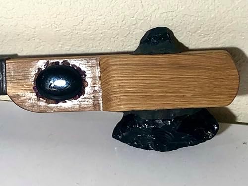 Decorative Wooden Macuahuitl Wall Art Aztec Style