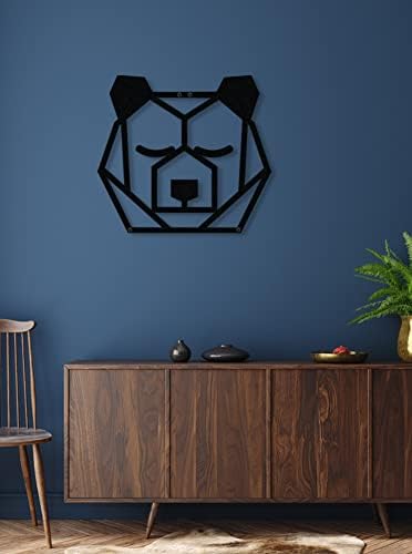 RUBIGA Bear Metal Wall Decor Sculpture