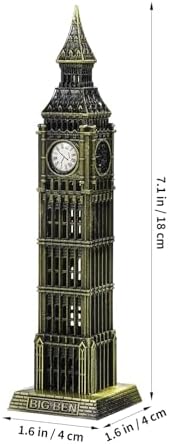 Gatuida Big Statue Metal Building Model London Table Decor