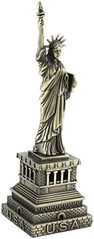 Jwthee Statue of Liberty 59 Inches Metal Model Decor