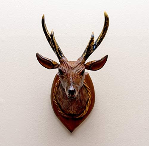 G6 Collection 15 Inch Deer Wall Sculpture Art Decor