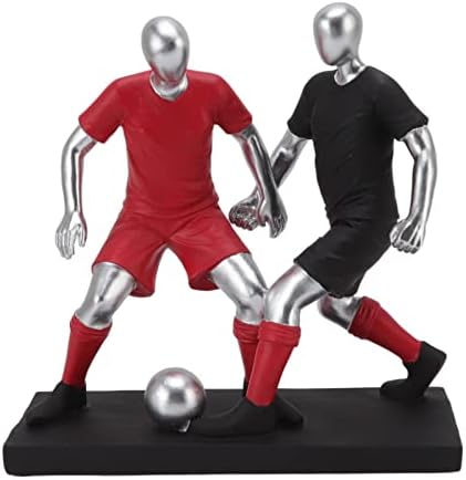 RXMORI Resin Football Player Statue Modern Home Decor