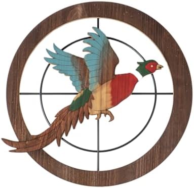 Pacific Giftware Pheasant Hunting Target Wall Plaque 15 Inch