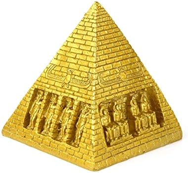 ZaMii Pyramid Miniature Ancient Egyptian Sculpture Figurine