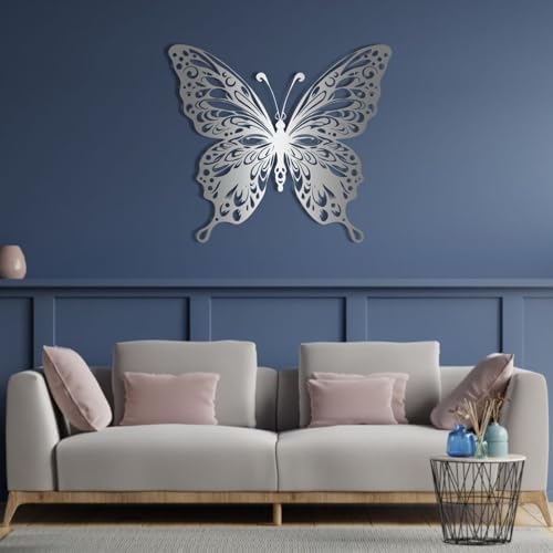 OZF Large Metal Butterfly Wall Decor