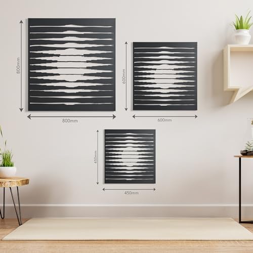 NEODECO Sun Lights Metal Wall Art for Home Decor