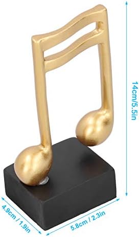 Musical Note Sculpture Statue for Home Living Room Decor