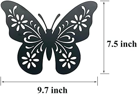 VividLadybug Set of 3 Butterfly Wall Decor