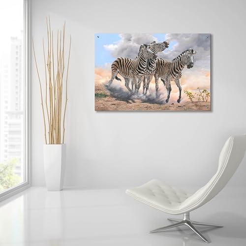 Epic Art Fight Club Acrylic Wall Art 36x24