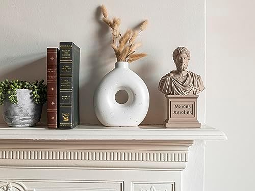 Stoic Store UK Marcus Aurelius Statue Bust - 8 Inches Resin Sculpture