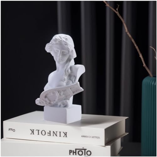 6 Inch Small Greek Goddess Bust Statue Home Decor