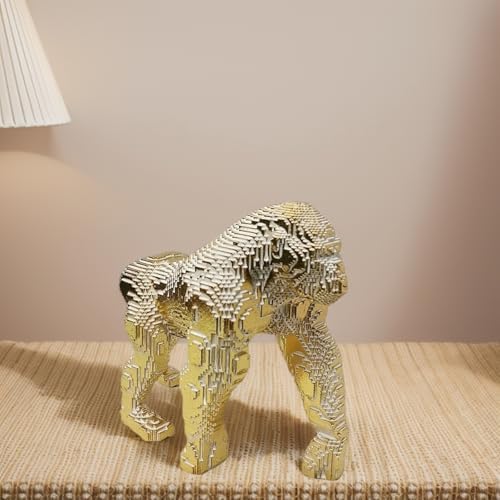 646 Inch Gorilla Statue - Lego-Inspired Home Decor