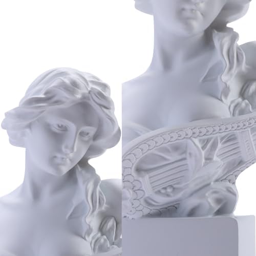 6 Inch Small Greek Goddess Bust Statue Home Decor