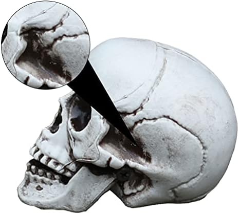 HEALLILY Halloween Skull Decor Figurine Sculpture