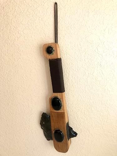 Handcrafted Wooden Aztec Macuahuitl Replica Wall Art