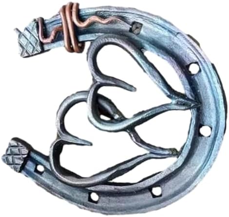 Nuhikap Rustic Lucky Horseshoe Wall Decor 1 PCS
