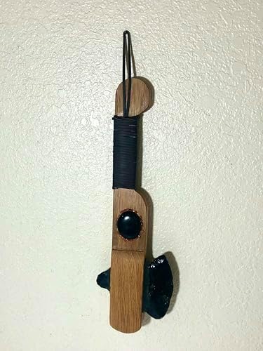 Decorative Wooden Macuahuitl Wall Art Aztec Style