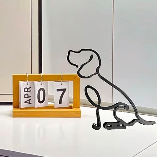 YrhSport Minimalist Dog Wall Sculpture