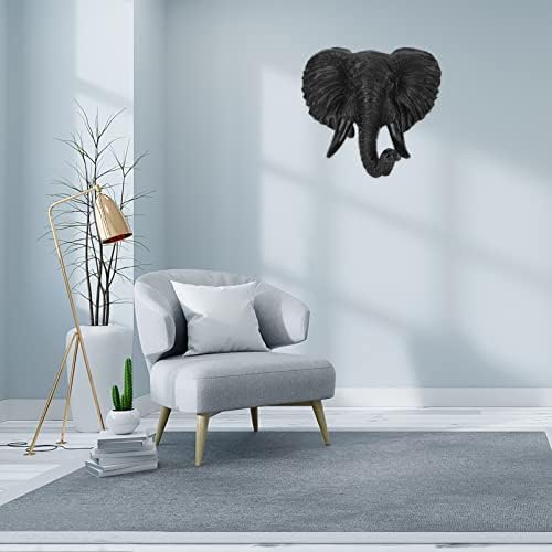 FOMIYES Wall Decor Elephant Head Sculpture
