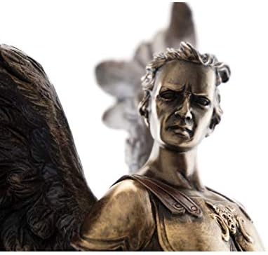 Top Collection St Michael Archangel Statue 14 Inch Bronze Figurine