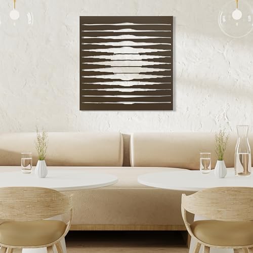 NEODECO Sun Lights Metal Wall Art for Home Decor