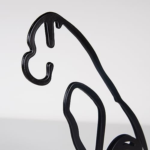 YRHSPORT Minimalist Dog Wall Sculpture Art