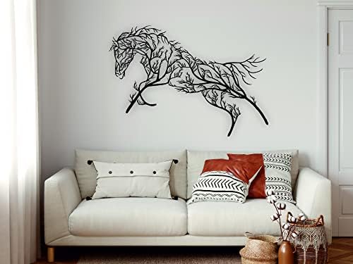 DEKADRON Metal Horse Wall Art Decor