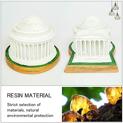 Thomas Jefferson Memorial Resin Statue for Home Decor