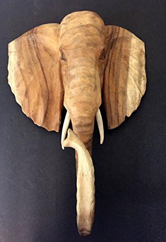 OMA Elephant Head Wall Sculpture Mask Decor X Large