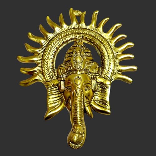 Sawcart Ganesh Wall Hanging Decor for Home Office