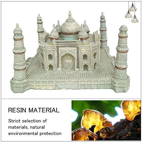 Taj Mahal Miniature Resin Statue Home Decor