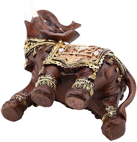 HEEPDD Lucky Wealth Elephant Statue Feng Shui Decor Sculpture