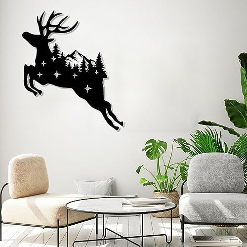Fayholy Deer Metal Wall Decor 157x268 Inch