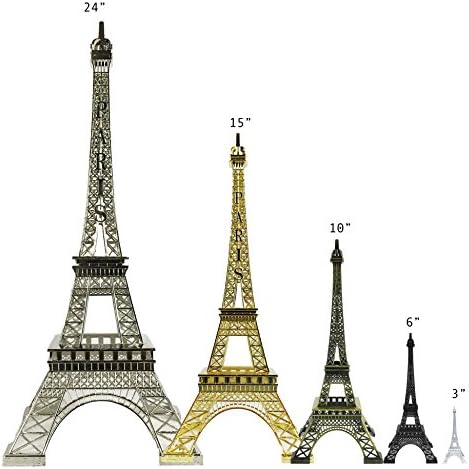 Allgala 24 Inch Eiffel Tower Decor Statue