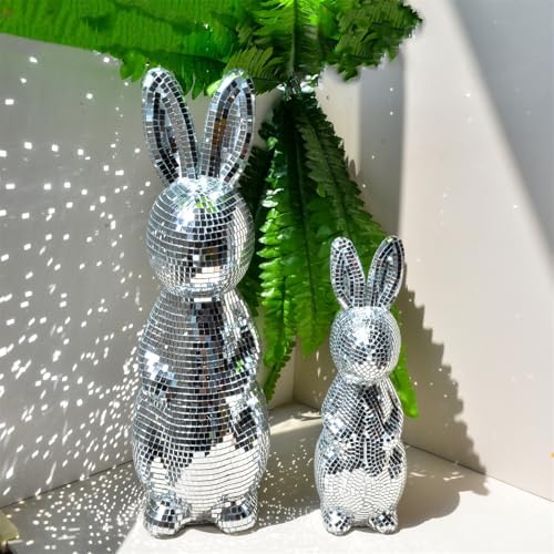 Mirror Disco Ball Chicken Shape Decor