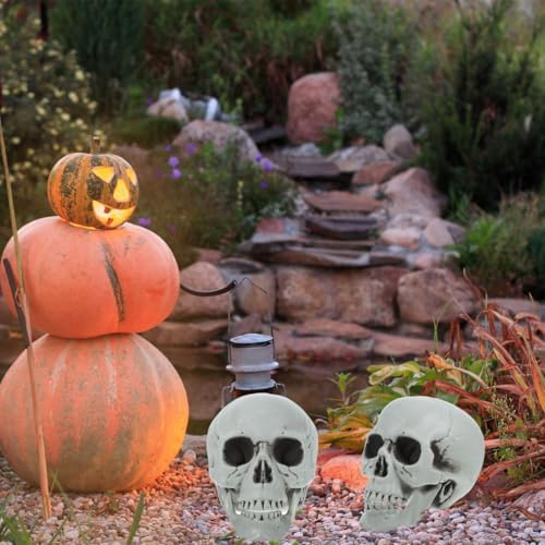 Magiclulu Life-Size Halloween Skull Decor