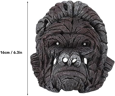 Gorilla Head Sculpture 63in Modern Home Decor Statue